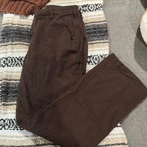 Women’s Carhartt Carpenter Pant - 16 Reg - Brown